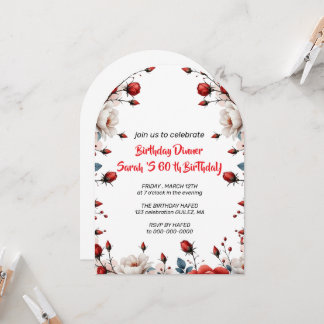 Carte d'anniversaire personnalisée 60 ans pour ell