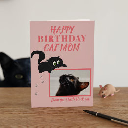 Carte d'anniversaire personnalisée avec photo de l