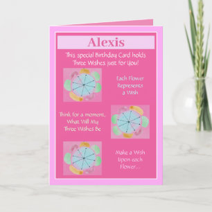 Carte d'anniversaire personnalisée de Grandgirl Cu