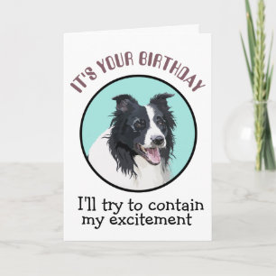 Carte d'anniversaire personnalisée de votre fronti