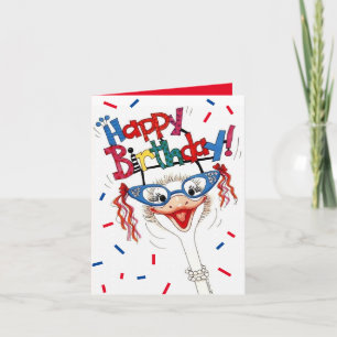 Carte d'anniversaire personnalisée - Elle est une