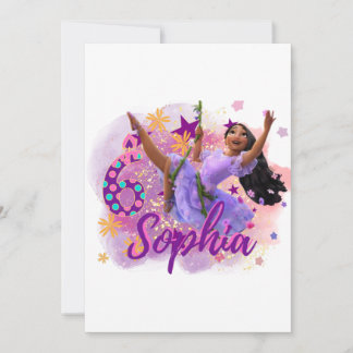 Carte d'anniversaire personnalisée Isabela Encanto