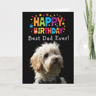 Carte d'anniversaire personnalisée Meilleur papa j