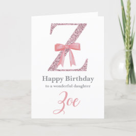 Carte d'anniversaire personnalisée pour elle - Let
