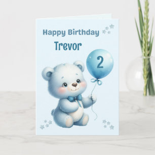 Carte d'anniversaire personnalisée pour les enfant