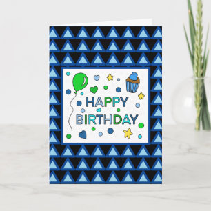 Carte d'anniversaire personnalisée pour Nephew