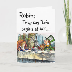 Carte d'anniversaire personnalisée pour toute pers