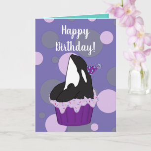 Carte d'anniversaire personnalisée pour tueur à Or