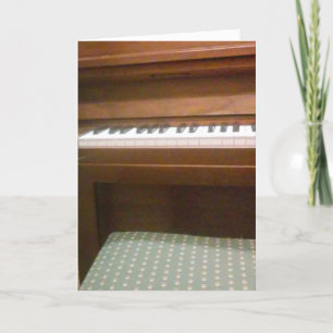 Carte d'anniversaire "Play the Tune"