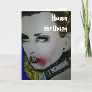 Carte d'anniversaire 'Playtime Pet' Zombie