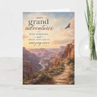 Carte d'anniversaire Plus Grandes Aventures