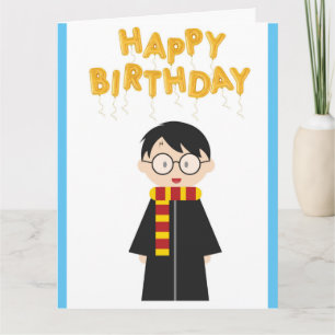 Carte d'anniversaire Potter Happy