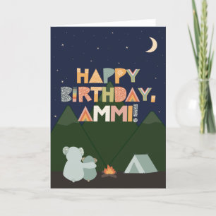Carte d'anniversaire pour Ammi