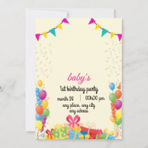 carte d'anniversaire pour bébé fille