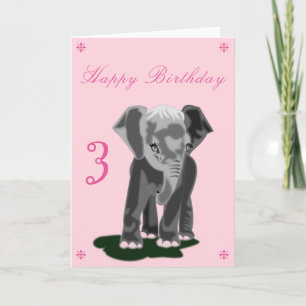 Carte d'anniversaire pour bébé mignonne - Personna
