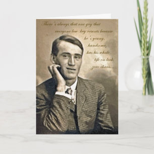 Carte d'anniversaire pour ce type