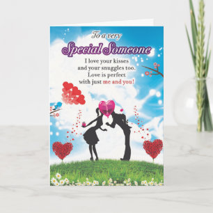 Carte d'anniversaire pour conjoint femme mari peti