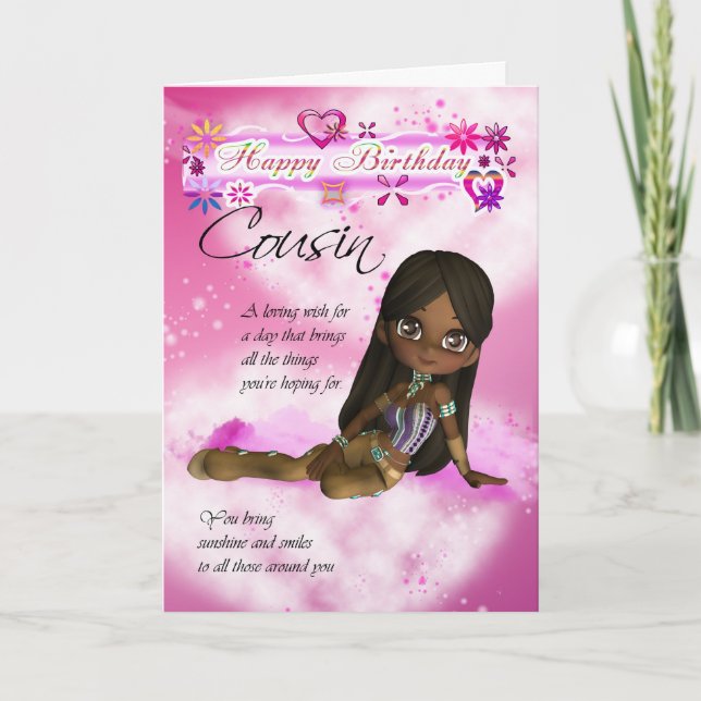 Carte d'anniversaire pour Cousin, Moonies Cutie Pi (Devant)