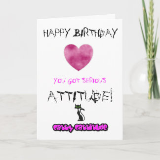 Carte d'anniversaire pour des filles - peut être