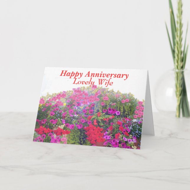 Carte d'anniversaire, pour femme, personnalisable (Devant)