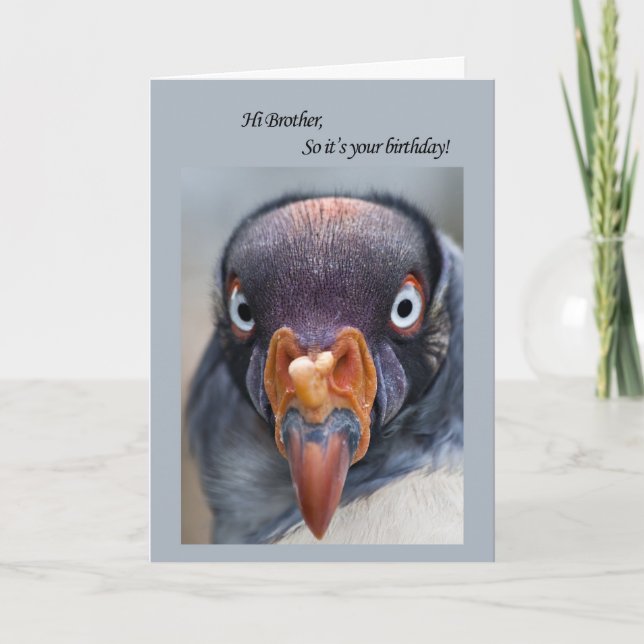 Carte d'anniversaire pour frère (Devant)