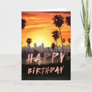 Carte d'anniversaire pour hommes afro-américains
