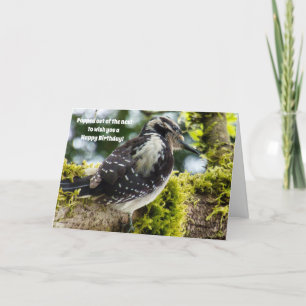 Carte d'anniversaire pour les amoureux des oiseaux