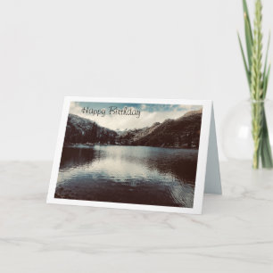 Carte d'anniversaire pour les amoureux du plein ai