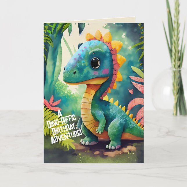 Carte d'anniversaire pour les enfants qui aiment L (Devant)