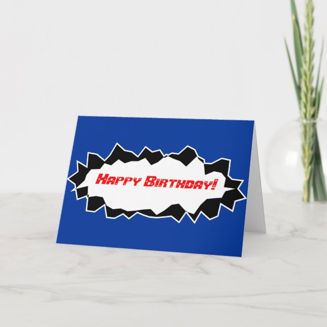Carte d'anniversaire pour les hommes (Devant)