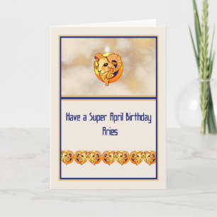 Carte d'anniversaire pour les porte-signes du Zodi