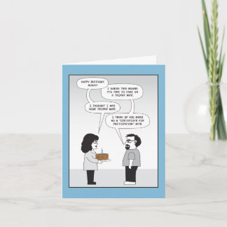 Carte d'anniversaire pour lui