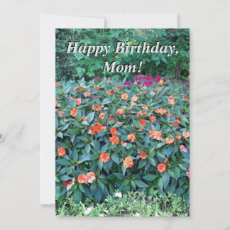 Carte d'anniversaire pour maman !