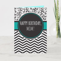 Carte d'anniversaire pour maman