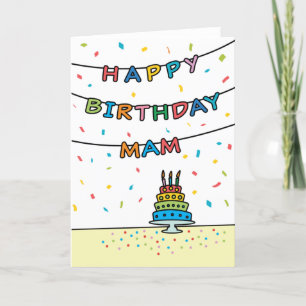 Carte d'anniversaire pour maman