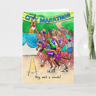 Carte d'anniversaire pour Marathoner - Greyhound R