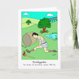 Carte d'anniversaire pour Marathoner - Pheidippide