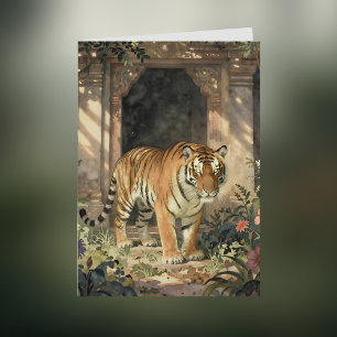 Carte d'anniversaire pour mari ou petit ami Tigre