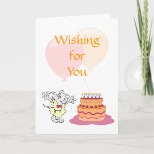 Carte d'anniversaire pour mineurs