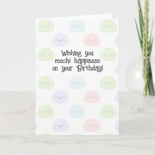Carte d'anniversaire pour souhaiter un bonheur de