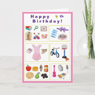 Carte d'anniversaire pour tout-petit