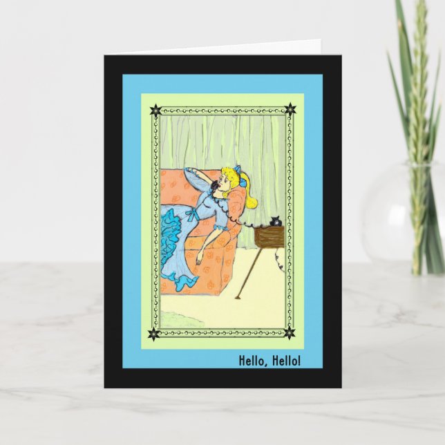 Carte d'anniversaire pour un Anniversaire de mode (Devant)