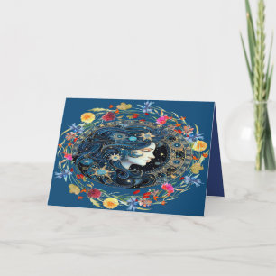 Carte d'anniversaire pour un Aquarius 1/20 à 2/18