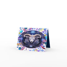 Carte d'anniversaire pour Zodiac Aries 3/21 à 4/19