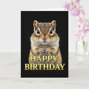 CARTE D'ANNIVERSAIRE PUCEAU EN GROS PLAN GRAS
