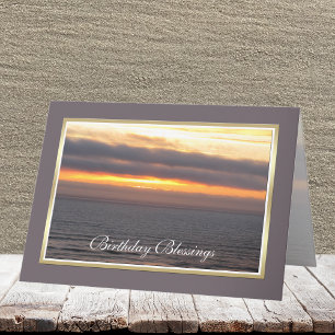 Carte d'anniversaire religieuse — Bénédiction reli