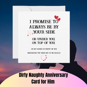 Carte d'anniversaire sale et vilaine pour lui