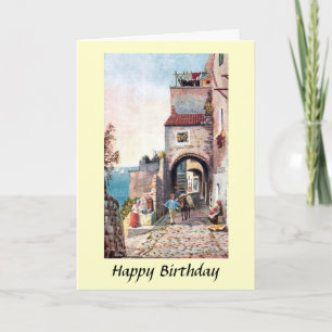 Carte d'anniversaire - San Remo, Italie