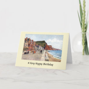 Carte d'anniversaire - Sidmouth, Devon