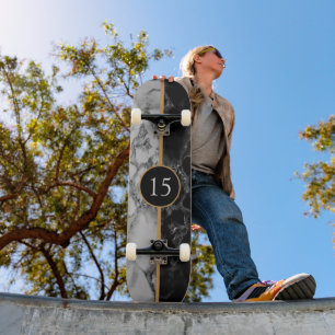 Carte d'anniversaire Skateboard Cadeau Marbre Pier